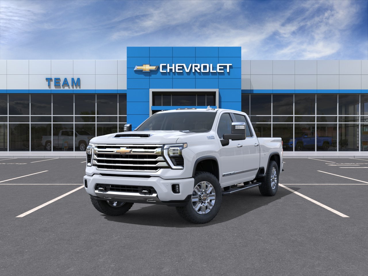 New 2026 Polar White Tricoat Chevrolet High Country image 47