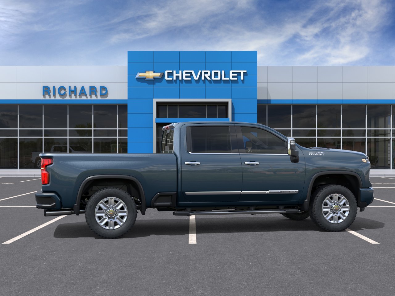 New 2026 Lakeshore Blue Metallic Chevrolet High Country image 5