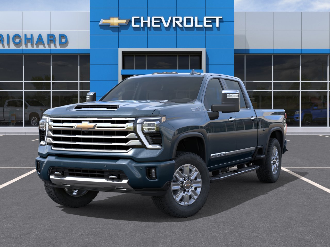 New 2026 Lakeshore Blue Metallic Chevrolet High Country image 6