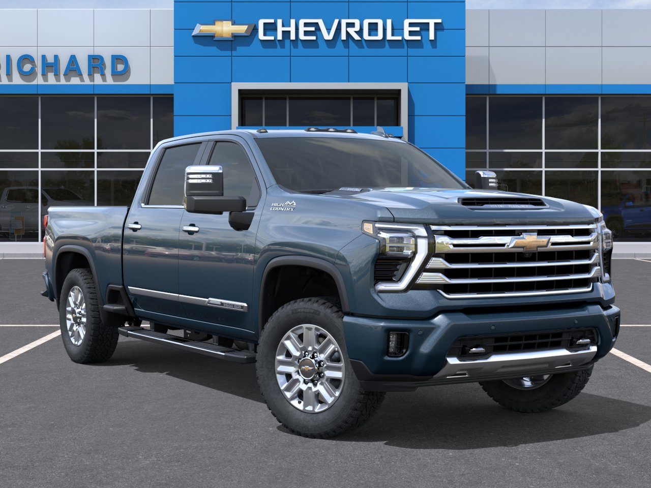 New 2026 Lakeshore Blue Metallic Chevrolet High Country image 7