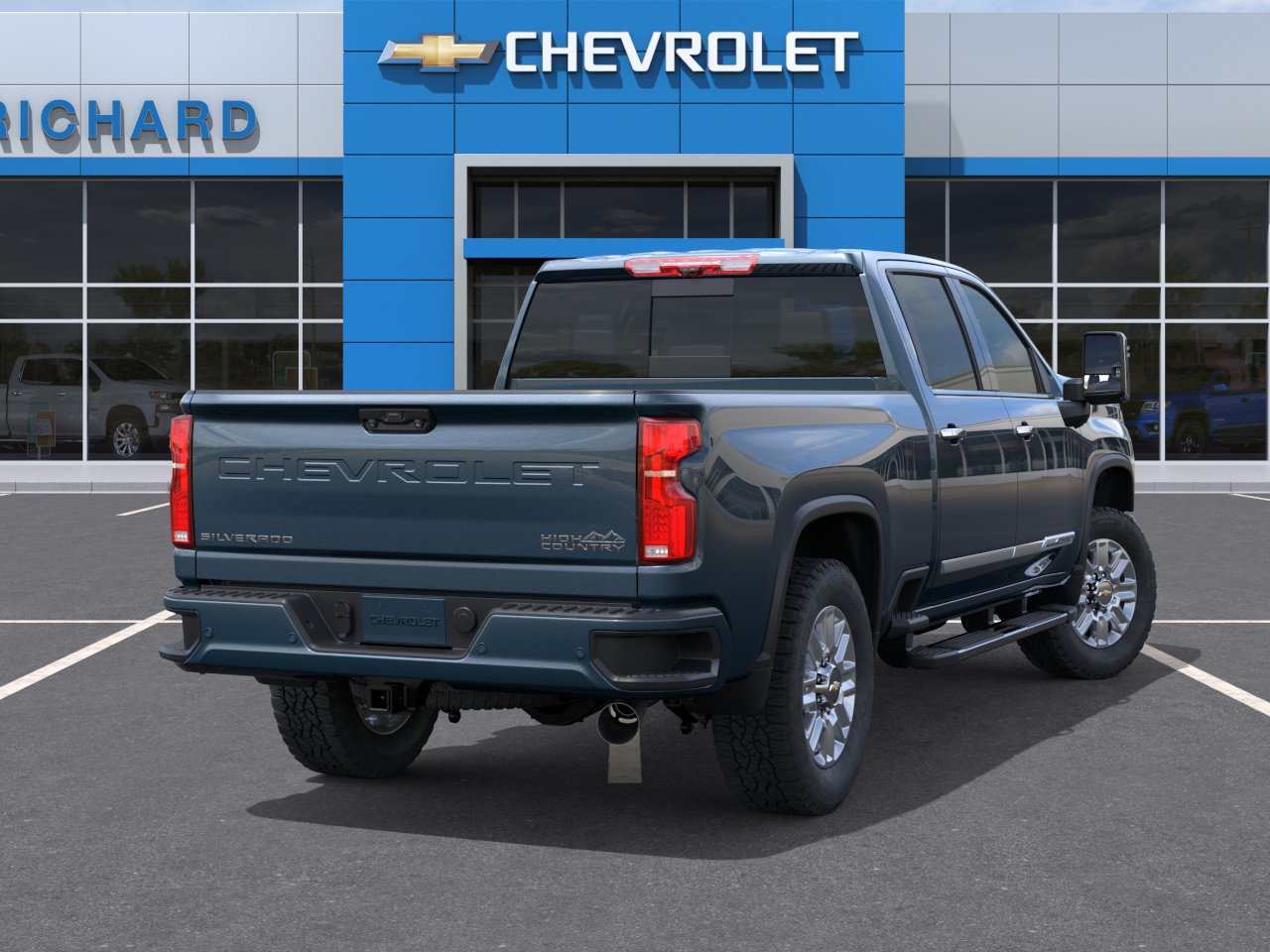 New 2026 Lakeshore Blue Metallic Chevrolet High Country image 4