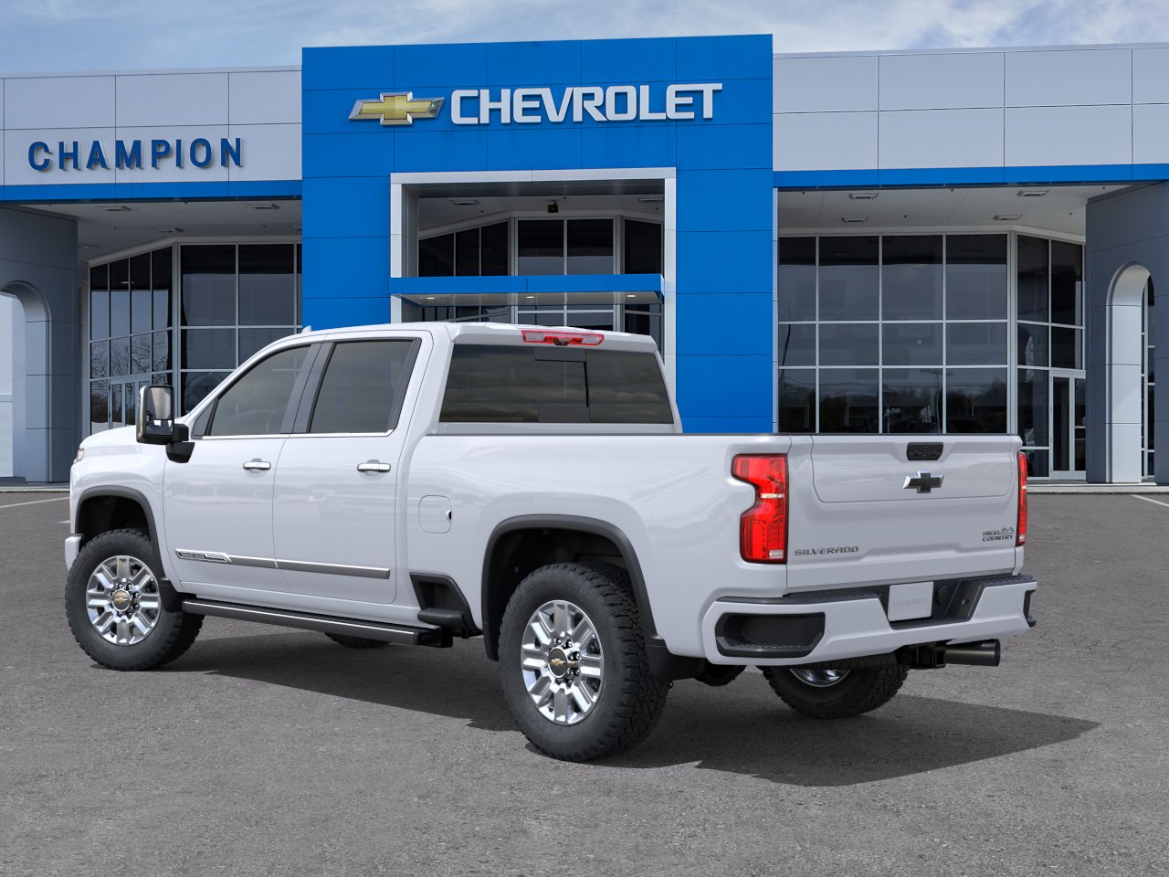 New 2026 Polar White Tricoat Chevrolet High Country image 3
