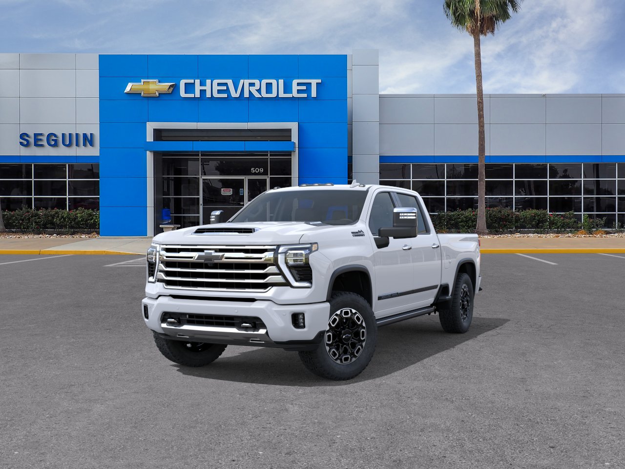 New 2026 Polar White Tricoat Chevrolet High Country image 32