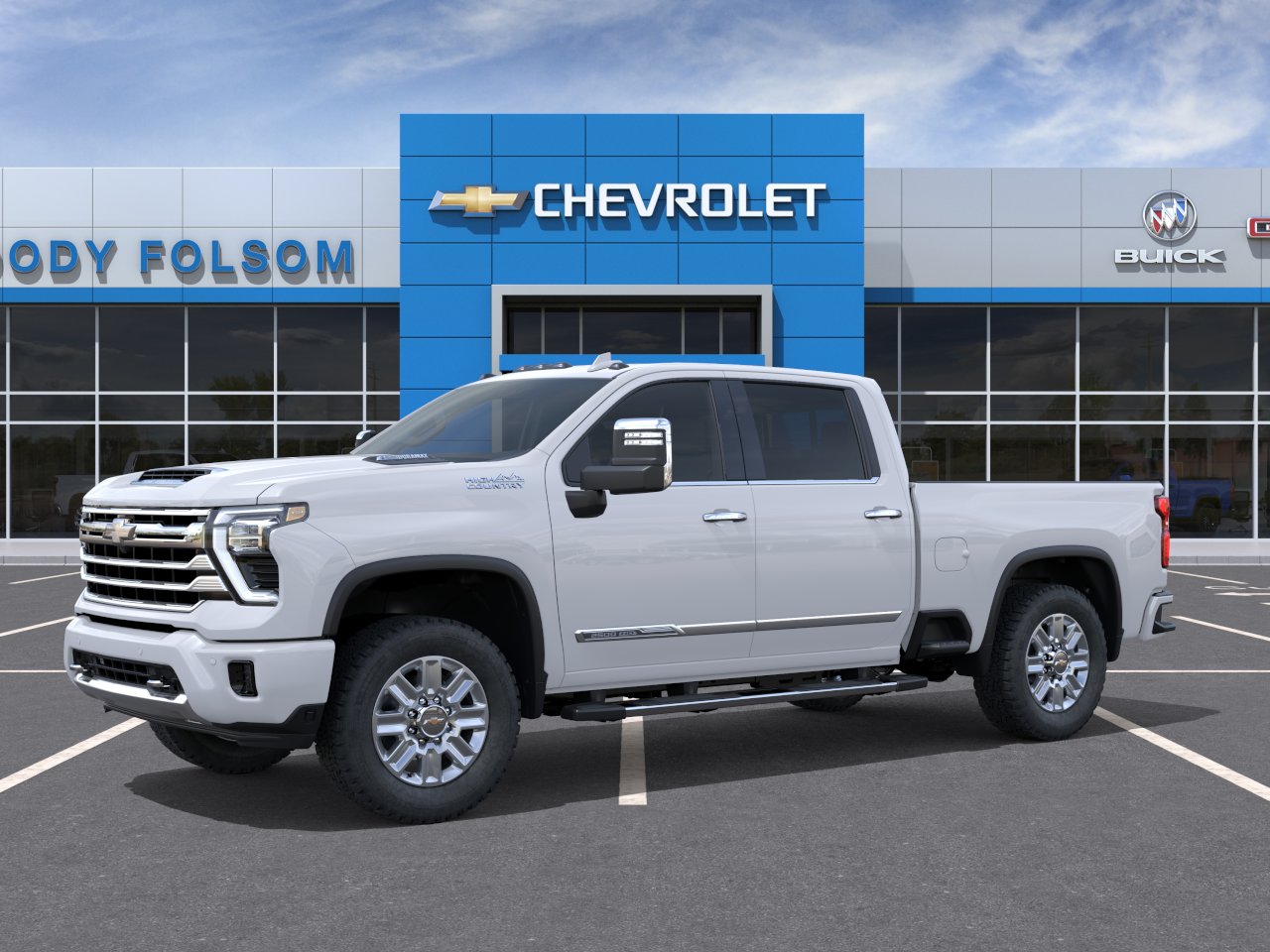 New 2026 Polar White Tricoat Chevrolet High Country image 2