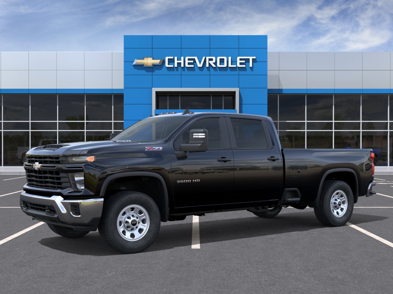 New 2026 Black Chevrolet WT image 2