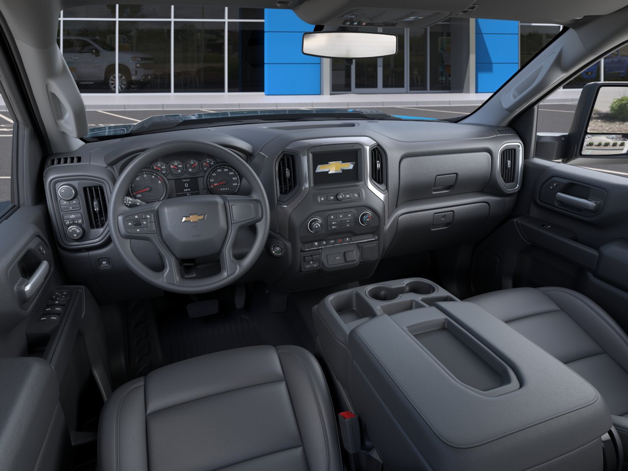 New 2026 Lakeshore Blue Metallic Chevrolet WT DRW image 39