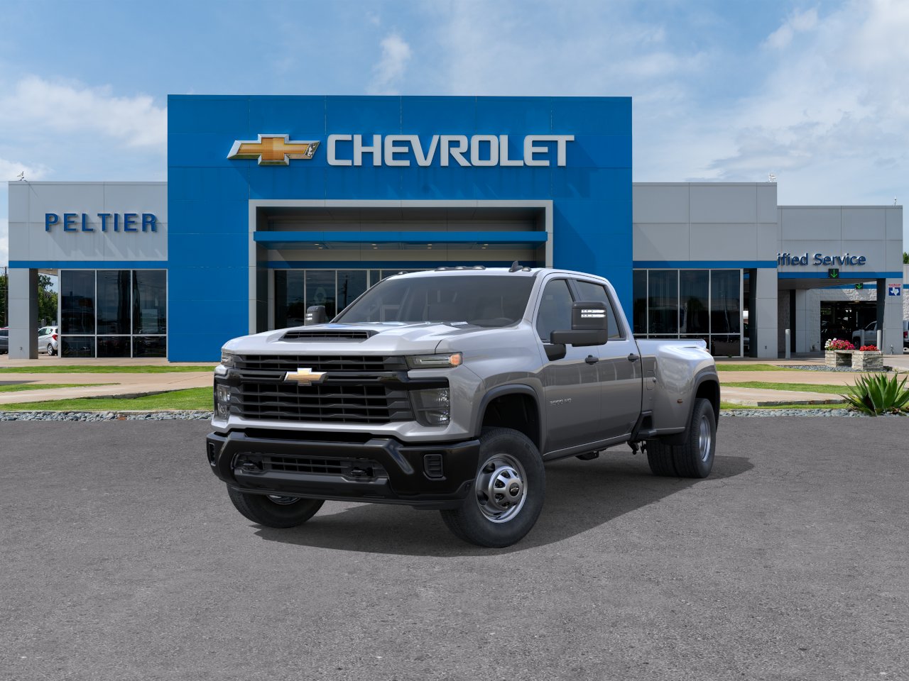 New 2026 Sterling Gray Metallic Chevrolet WT DRW image 8