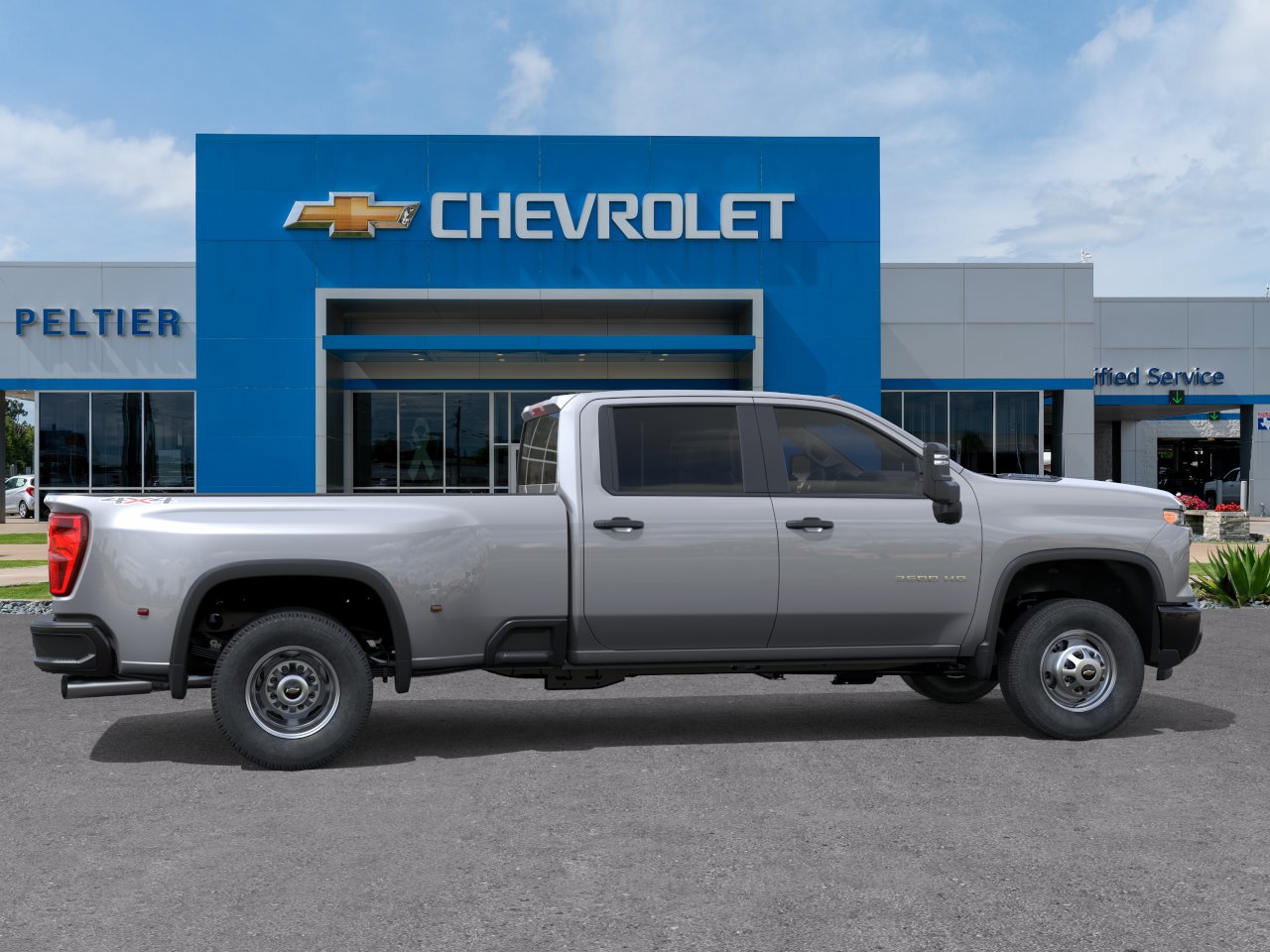 New 2026 Sterling Gray Metallic Chevrolet WT DRW image 5
