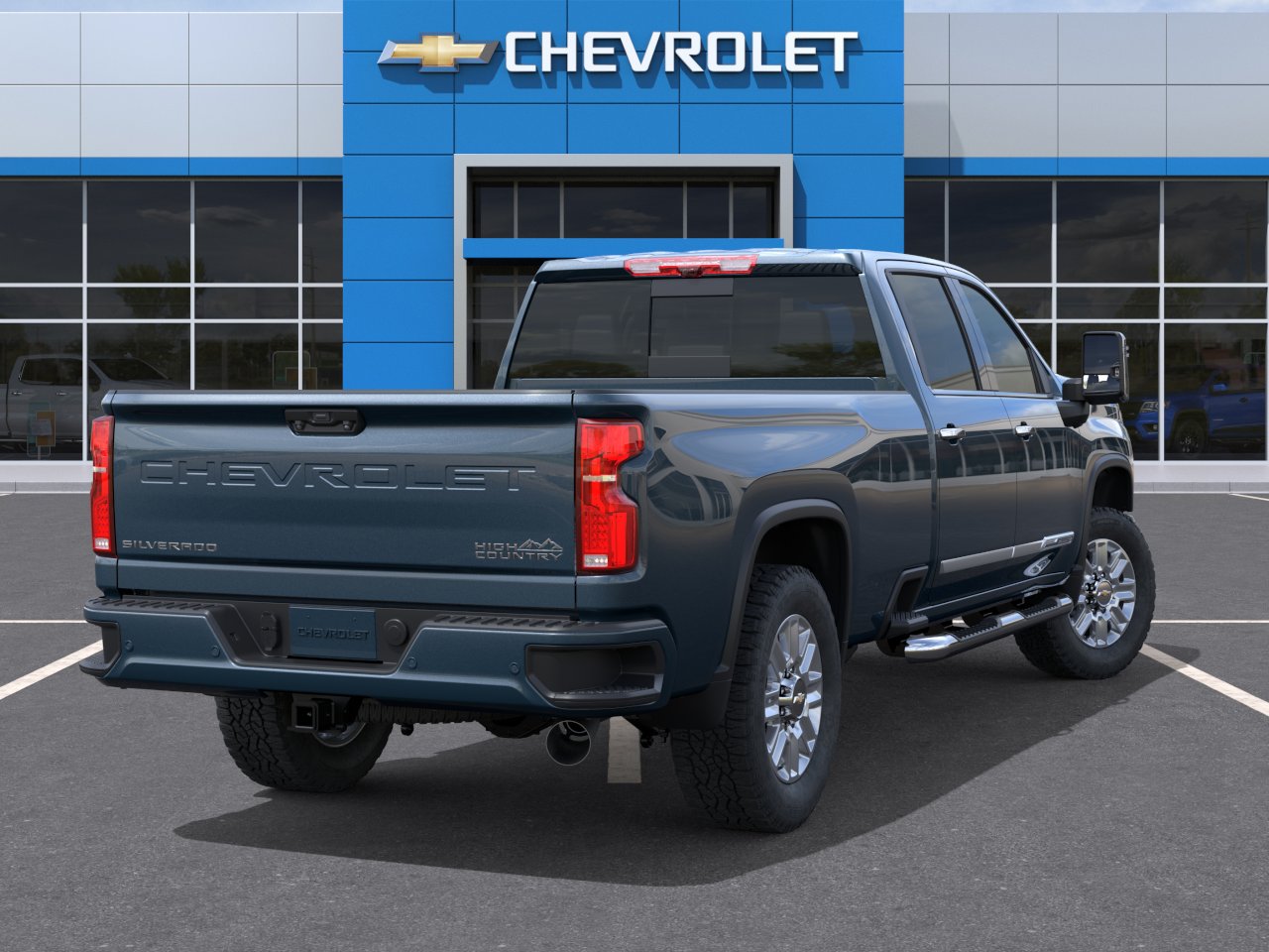 New 2026 Lakeshore Blue Metallic Chevrolet High Country image 39