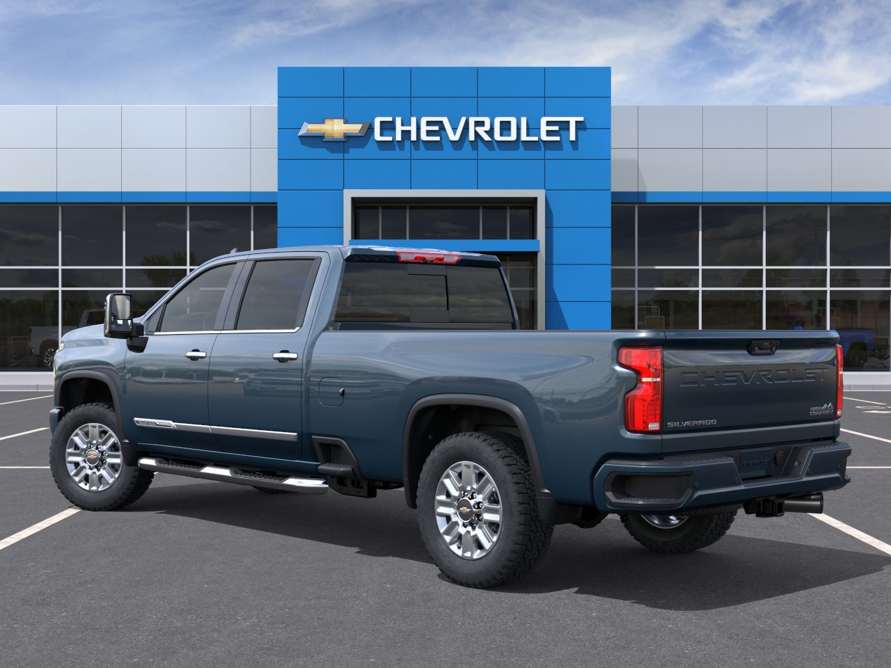 New 2026 Lakeshore Blue Metallic Chevrolet High Country image 38