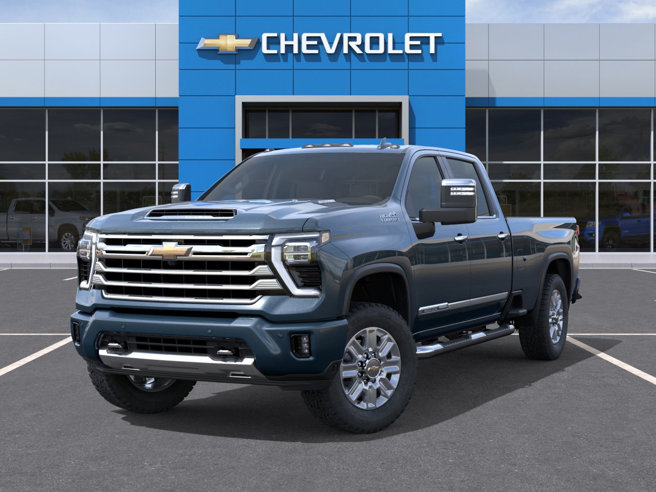 New 2026 Lakeshore Blue Metallic Chevrolet High Country image 41