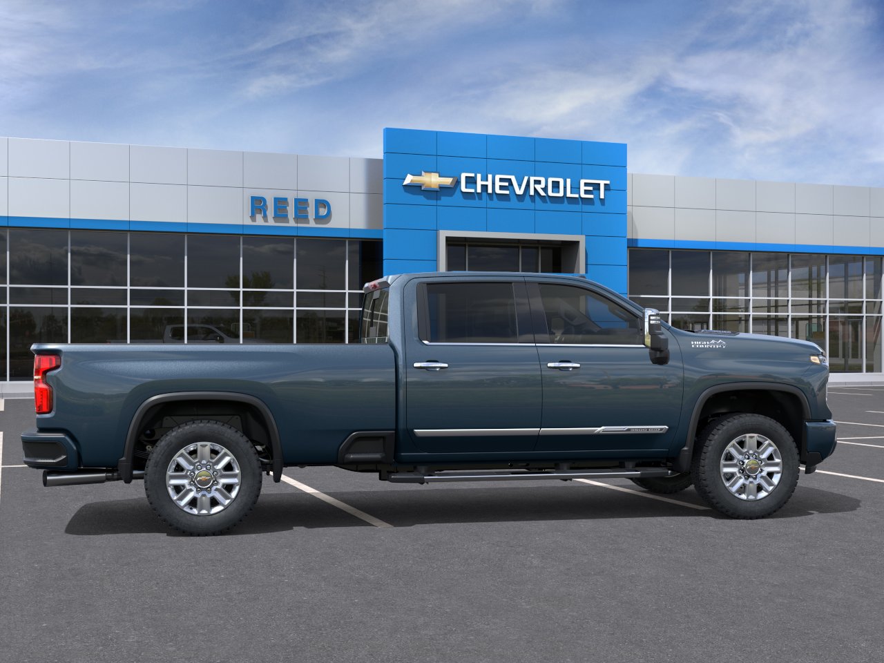 New 2026 Lakeshore Blue Metallic Chevrolet High Country image 5