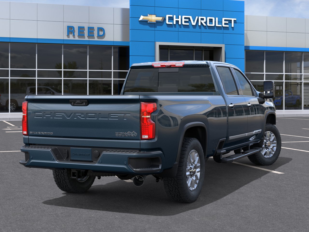 New 2026 Lakeshore Blue Metallic Chevrolet High Country image 4