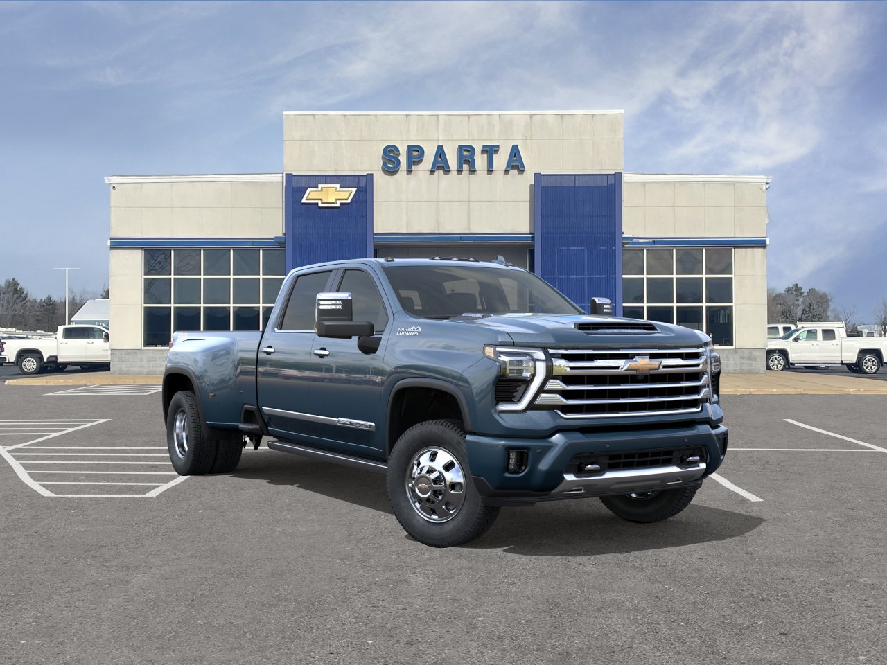 New 2026 Lakeshore Blue Metallic Chevrolet High Country DRW image 25