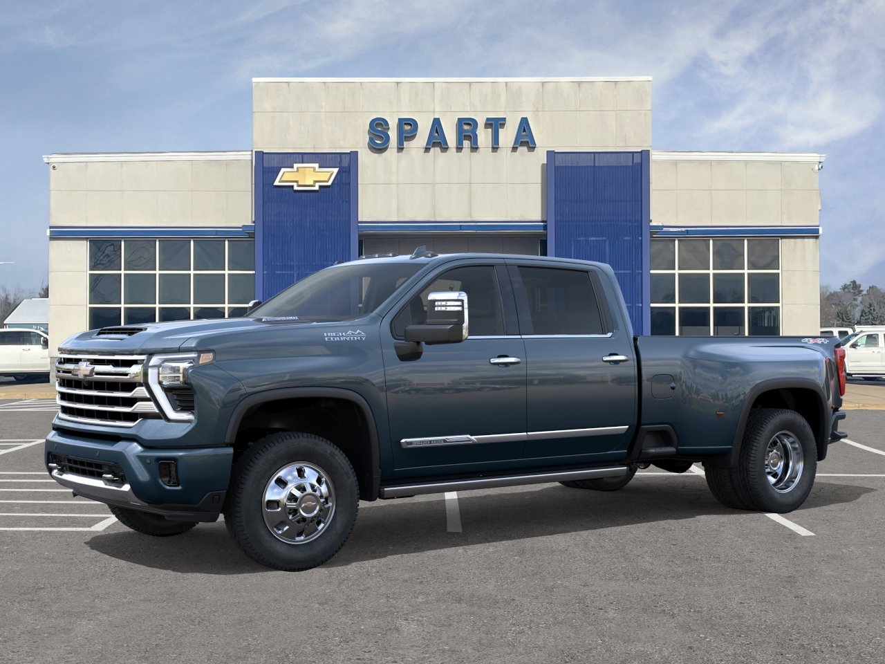 New 2026 Lakeshore Blue Metallic Chevrolet High Country DRW image 26
