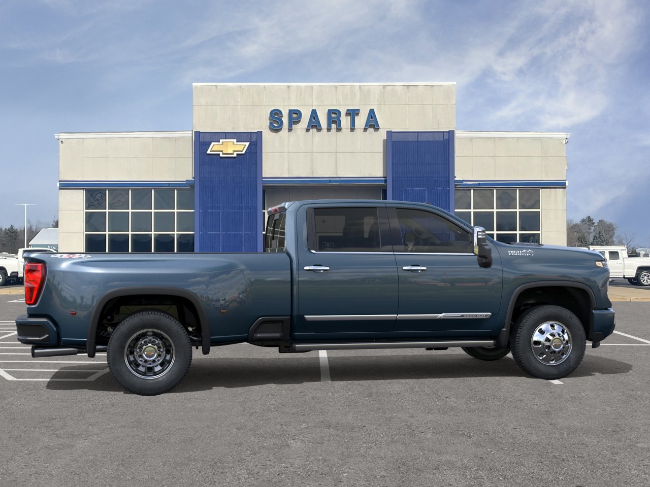 New 2026 Lakeshore Blue Metallic Chevrolet High Country DRW image 29