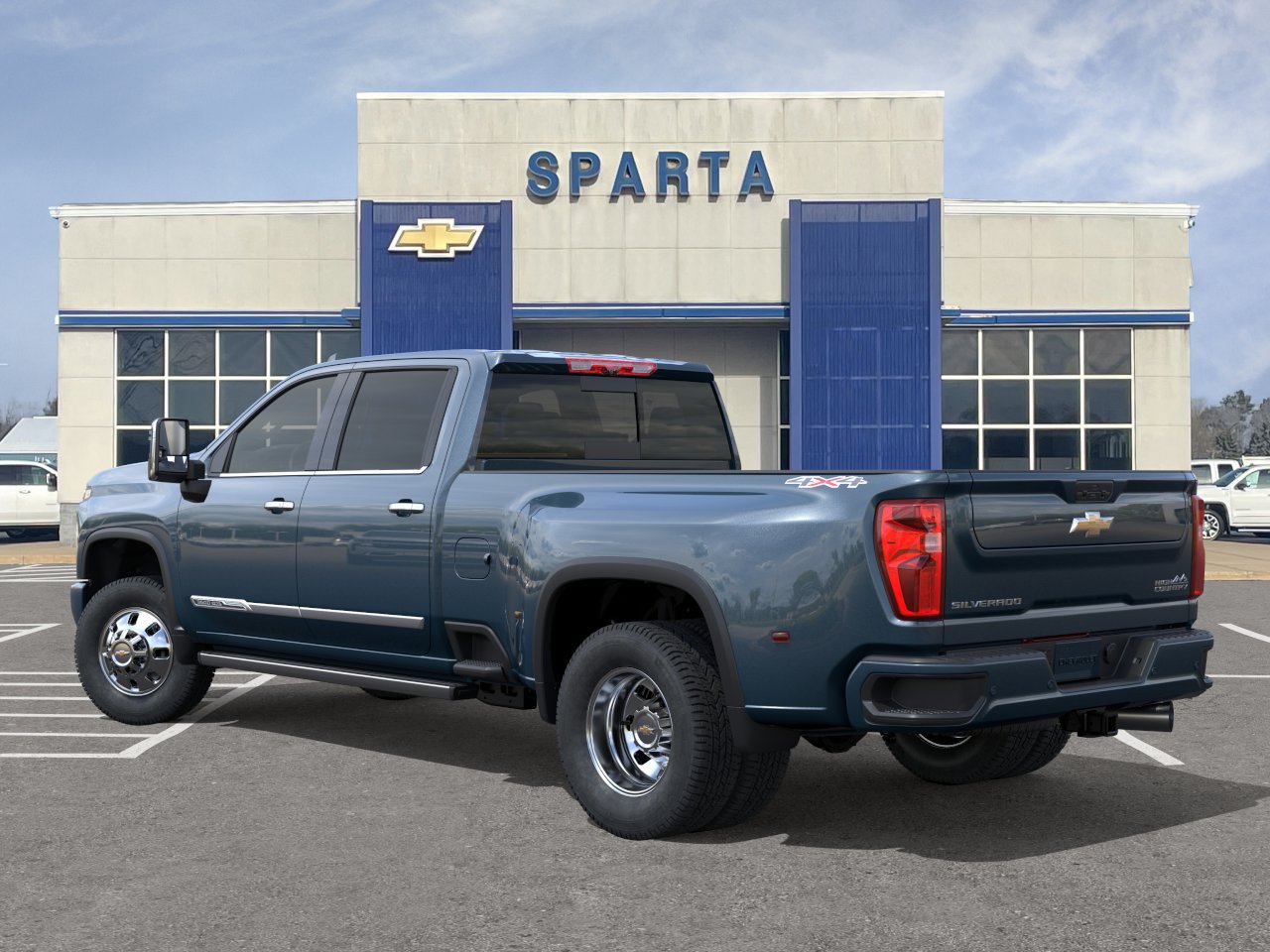 New 2026 Lakeshore Blue Metallic Chevrolet High Country DRW image 27