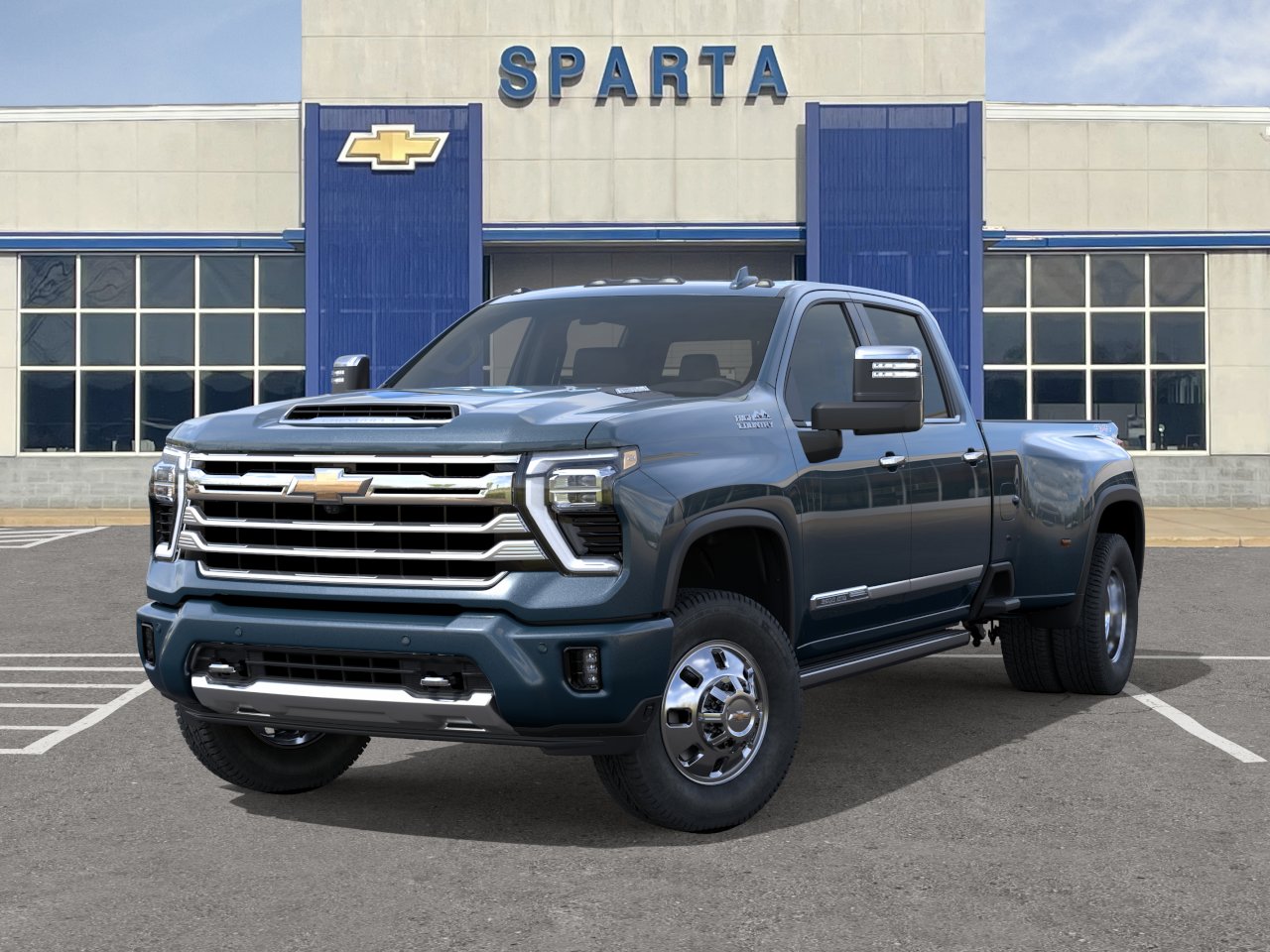 New 2026 Lakeshore Blue Metallic Chevrolet High Country DRW image 30