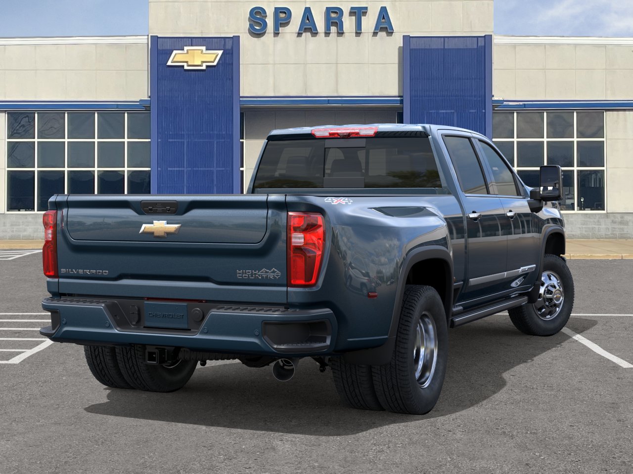 New 2026 Lakeshore Blue Metallic Chevrolet High Country DRW image 28