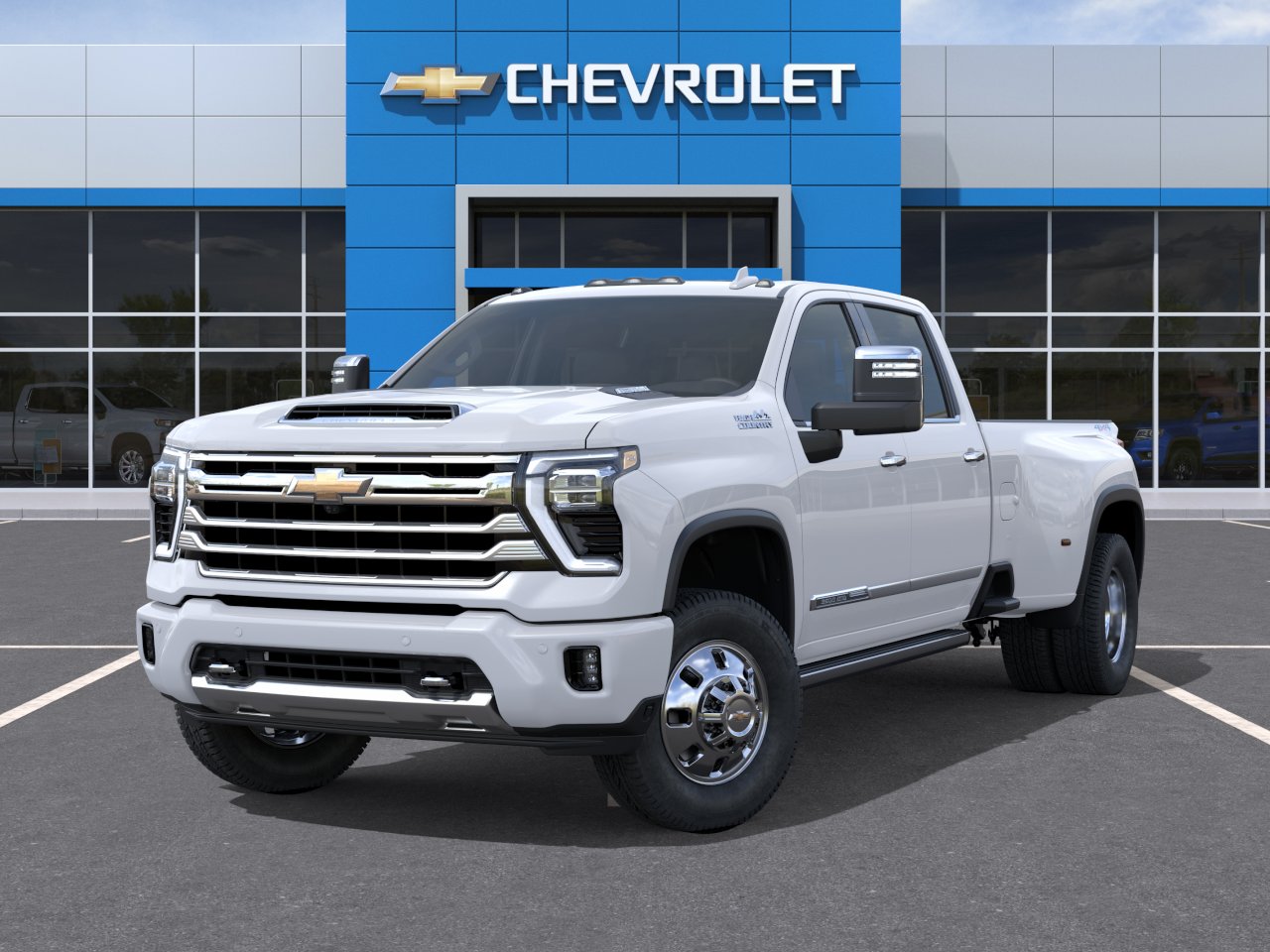 New 2026 Polar White Tricoat Chevrolet High Country DRW image 6
