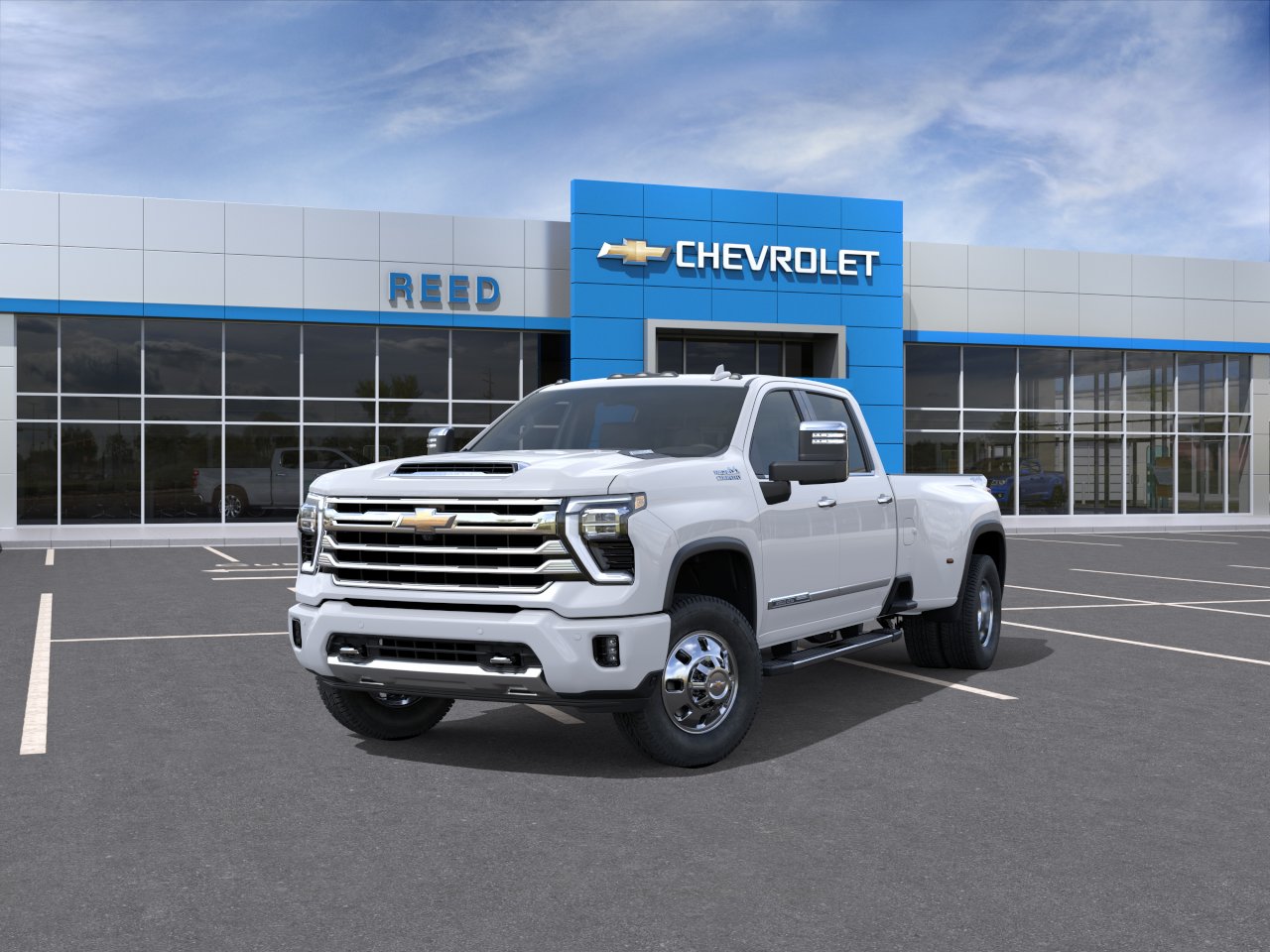 New 2026 Polar White Tricoat Chevrolet High Country DRW image 8