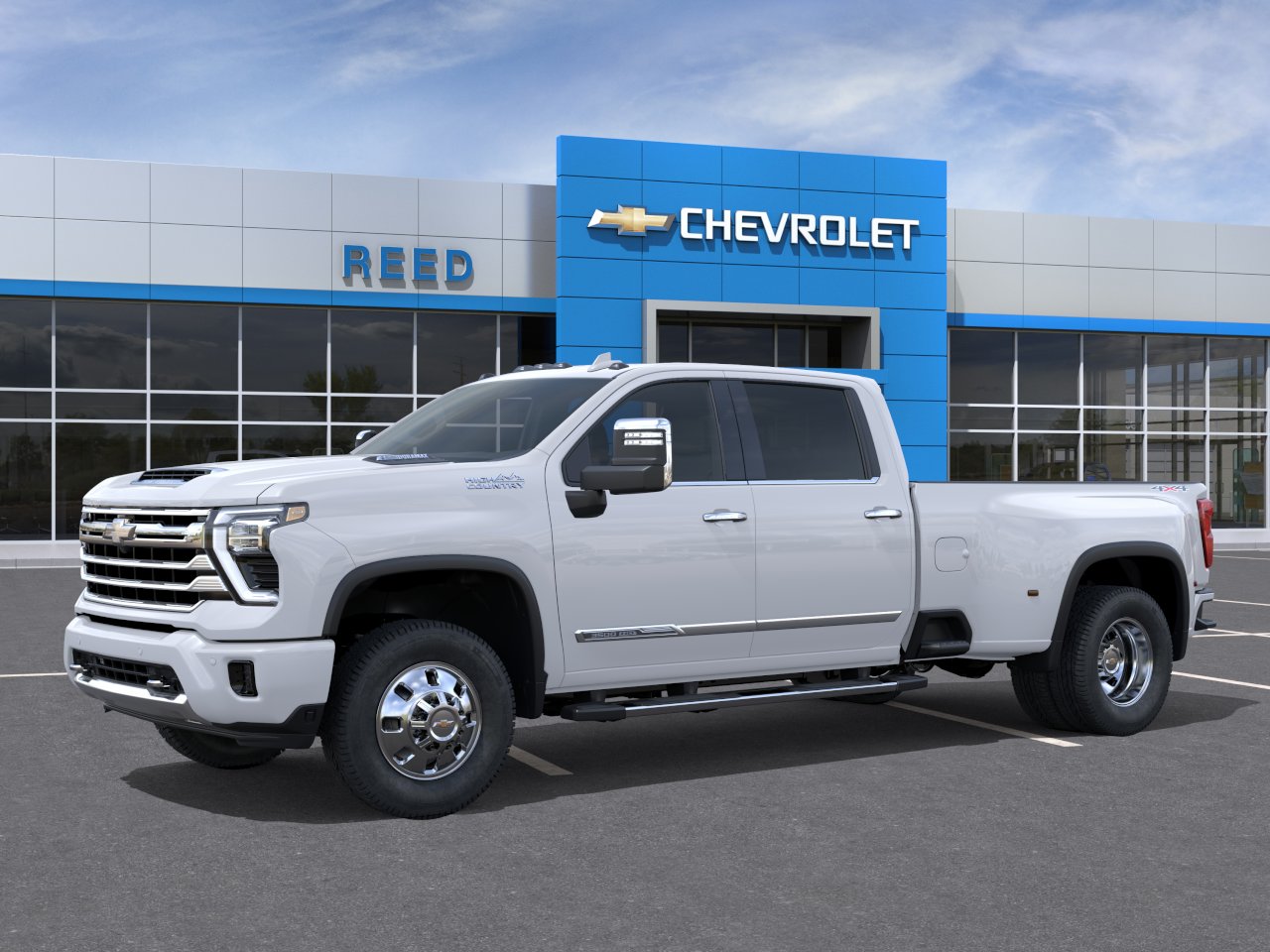New 2026 Polar White Tricoat Chevrolet High Country DRW image 2