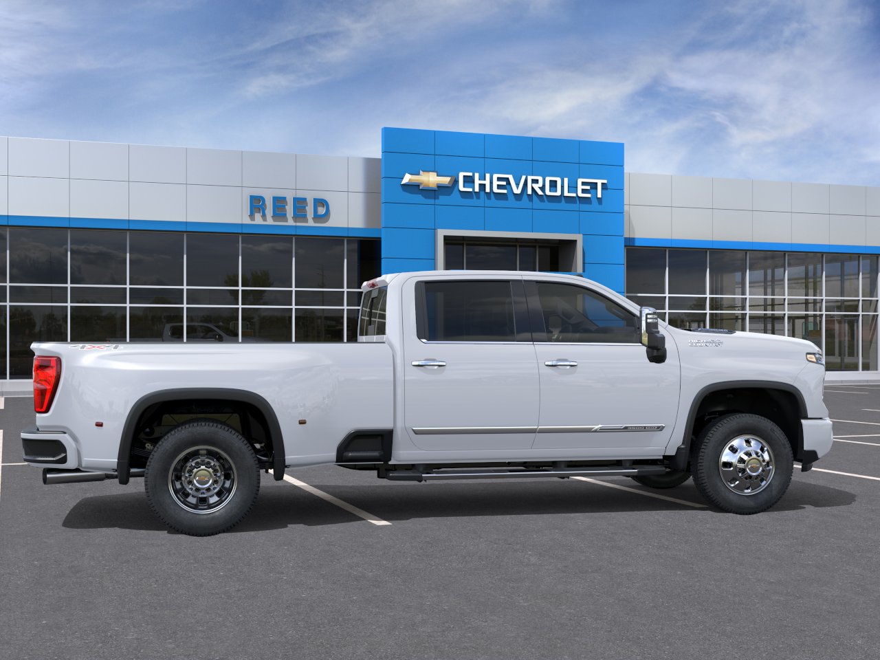 New 2026 Polar White Tricoat Chevrolet High Country DRW image 5