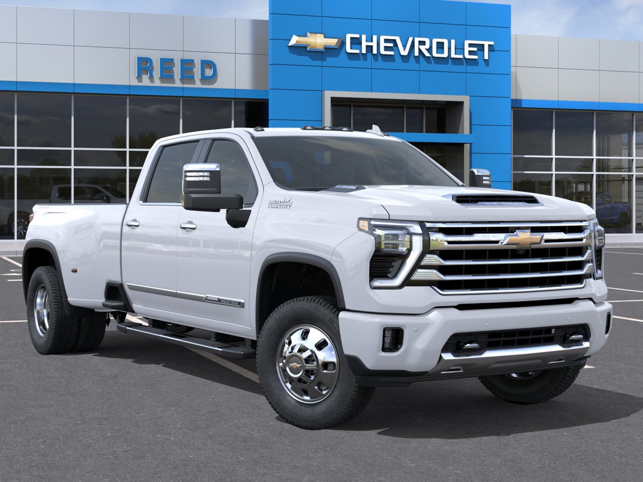 New 2026 Polar White Tricoat Chevrolet High Country DRW image 7