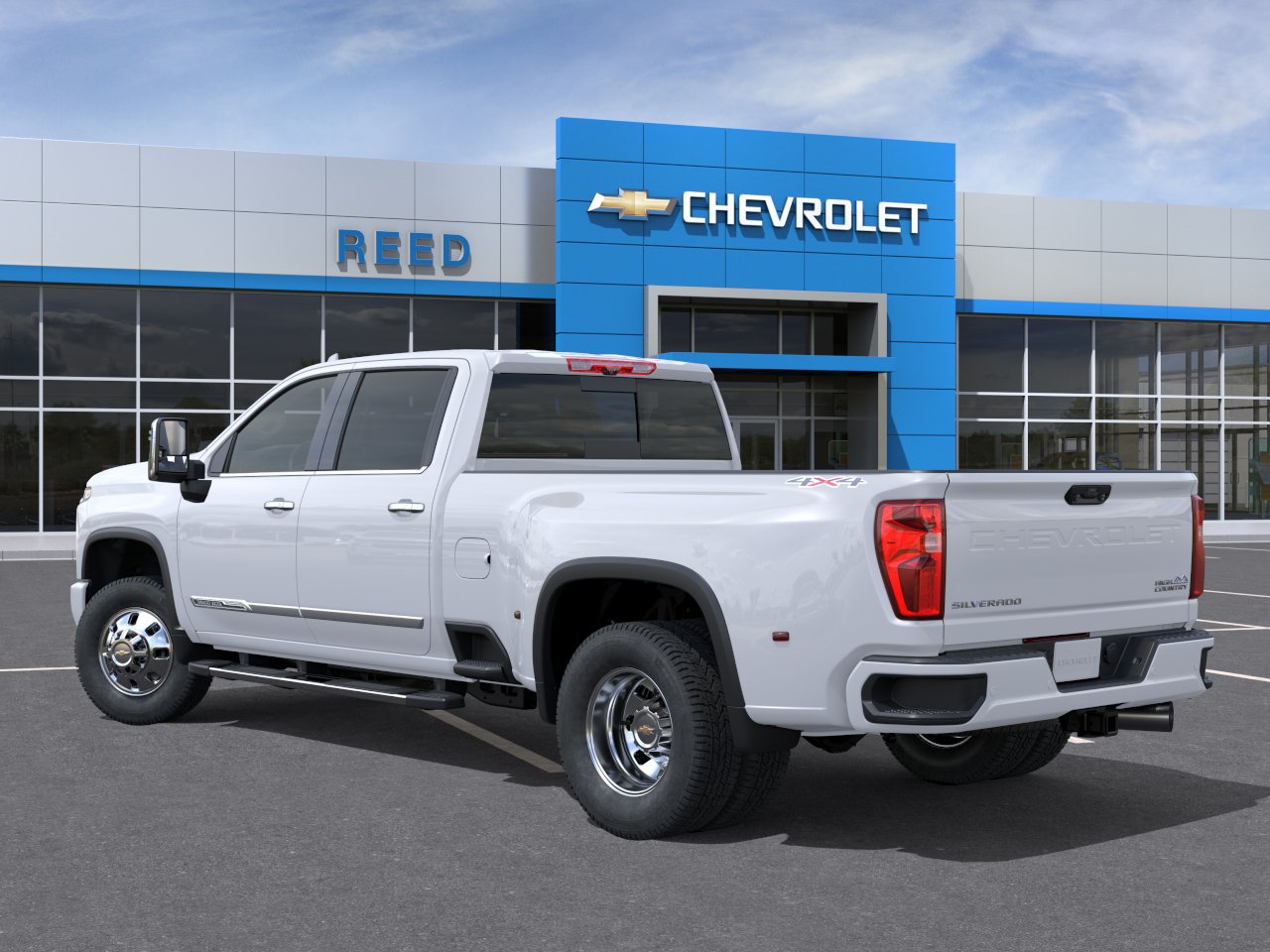 New 2026 Polar White Tricoat Chevrolet High Country DRW image 3