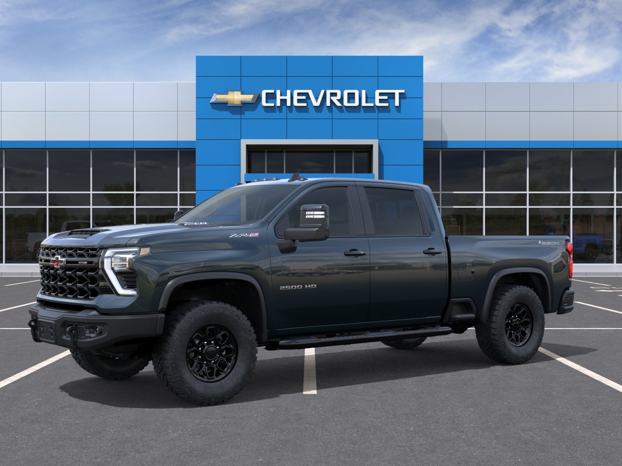 New 2026 Cypress Gray Chevrolet ZR2 image 2