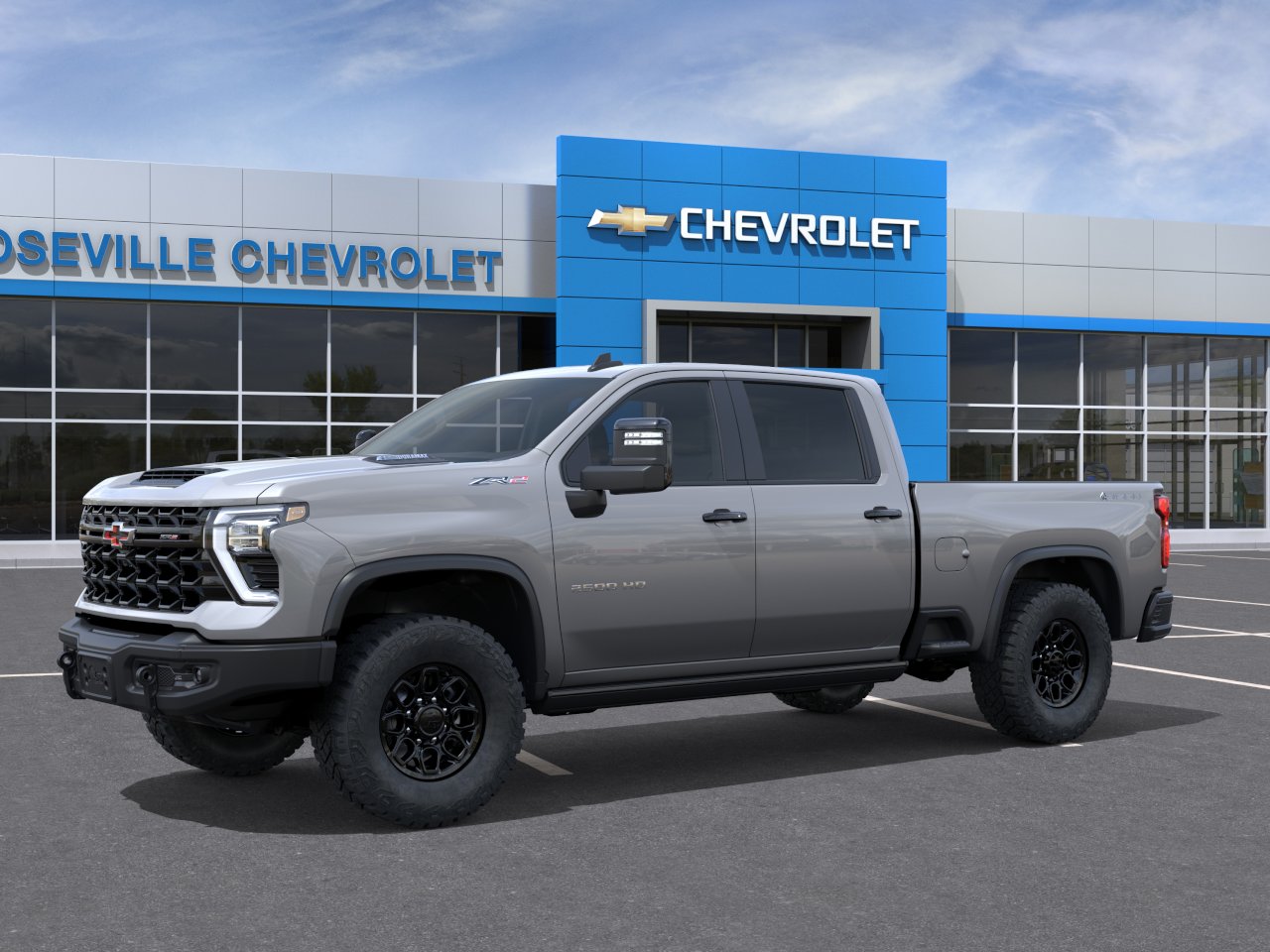 New 2026 Sterling Gray Metallic Chevrolet ZR2 image 2