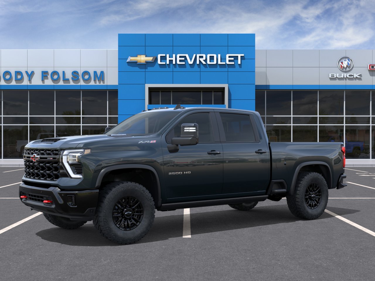 New 2026 Cypress Gray Chevrolet ZR2 image 2