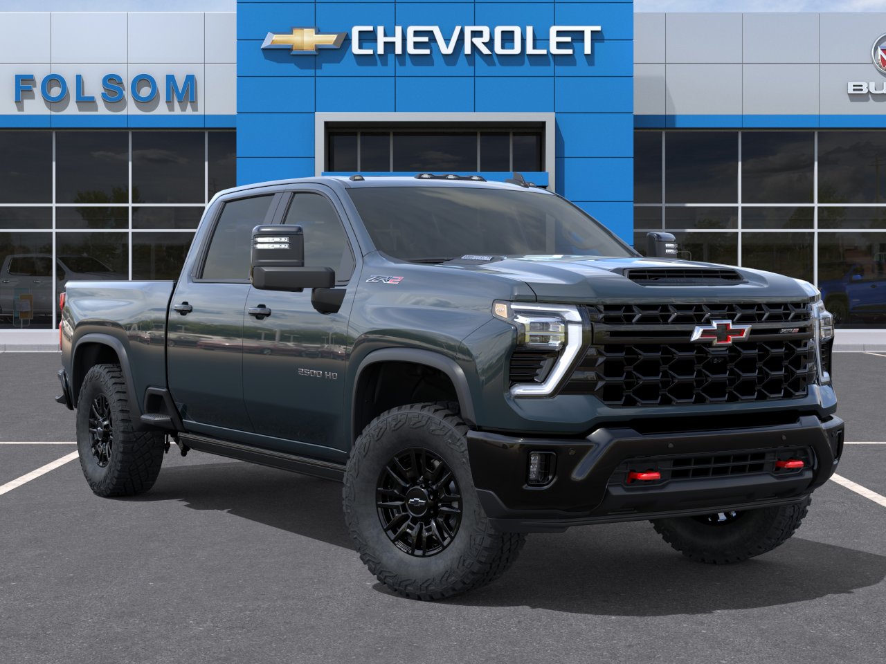 New 2026 Cypress Gray Chevrolet ZR2 image 7
