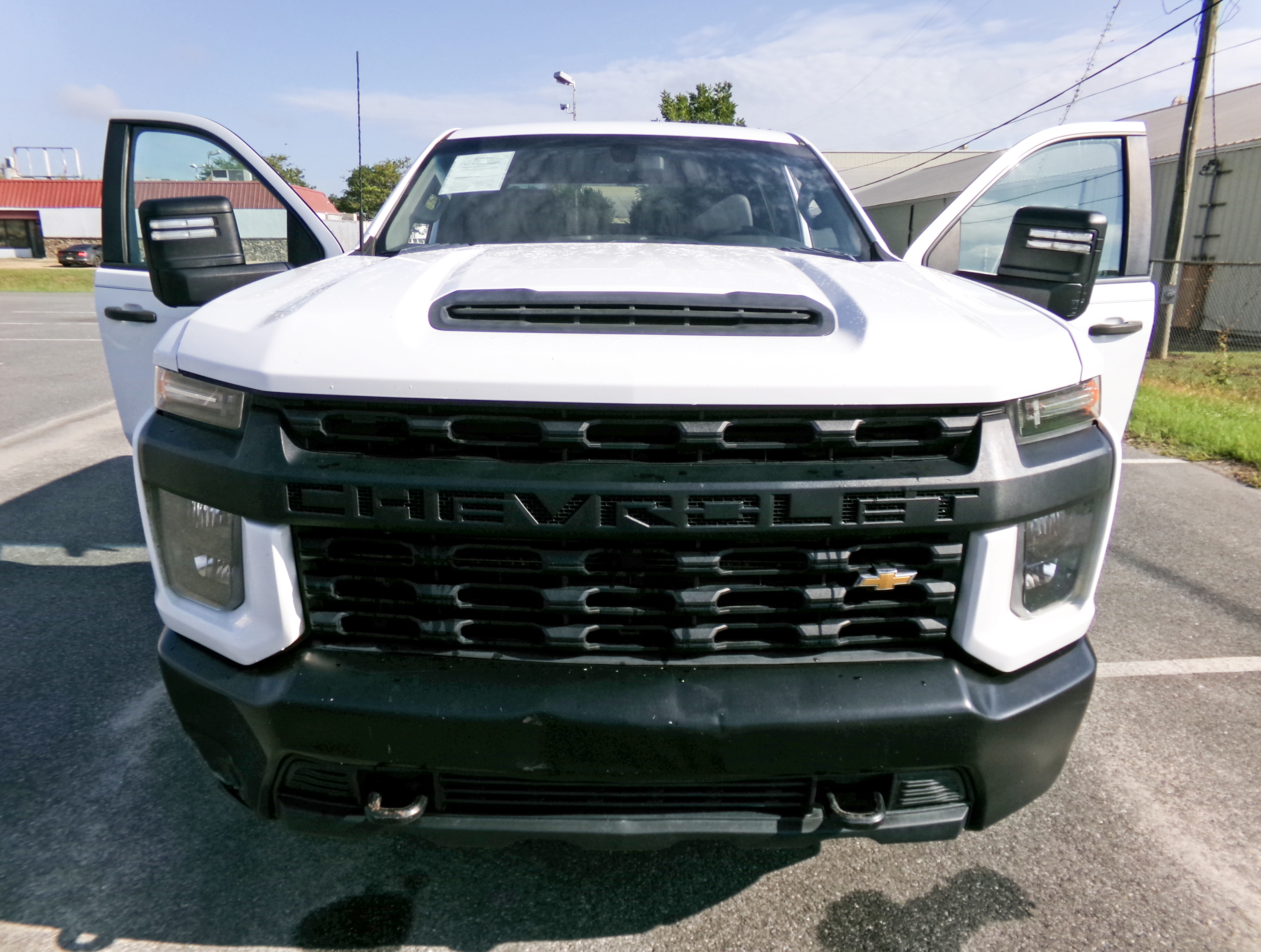 Used 2020 SUMMIT WHITE Chevrolet Work Truck image 6