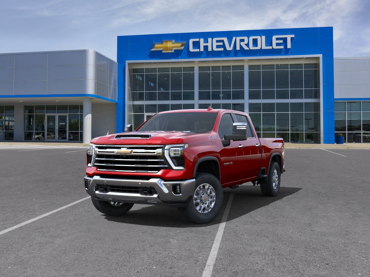 Radiant Red Tintcoat New 2024 Chevrolet Silverado 2500 HD LTZ Crew Cab ...