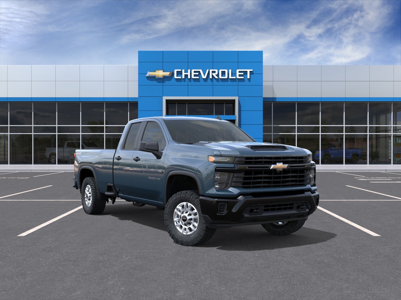 New 2026 Lakeshore Blue Metallic Chevrolet WT image 25