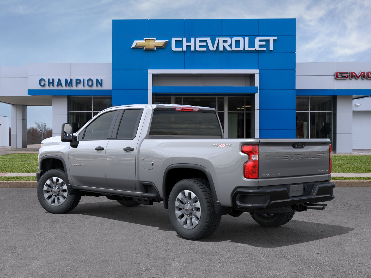 New 2026 Sterling Gray Metallic Chevrolet Custom image 3