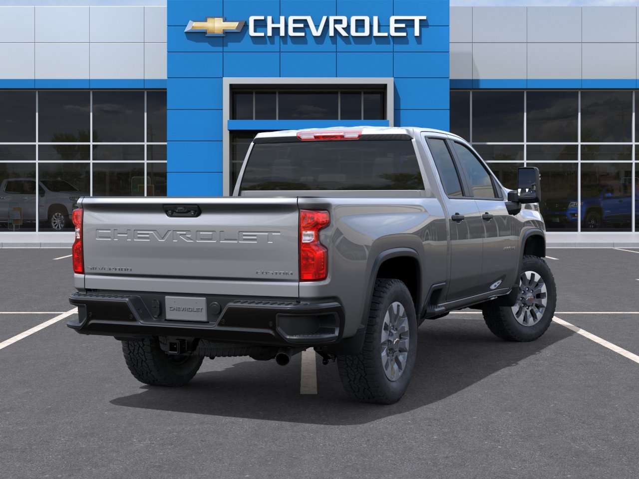 New 2026 Sterling Gray Metallic Chevrolet Custom image 4