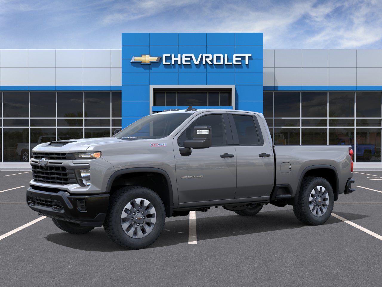 New 2026 Sterling Gray Metallic Chevrolet Custom image 2