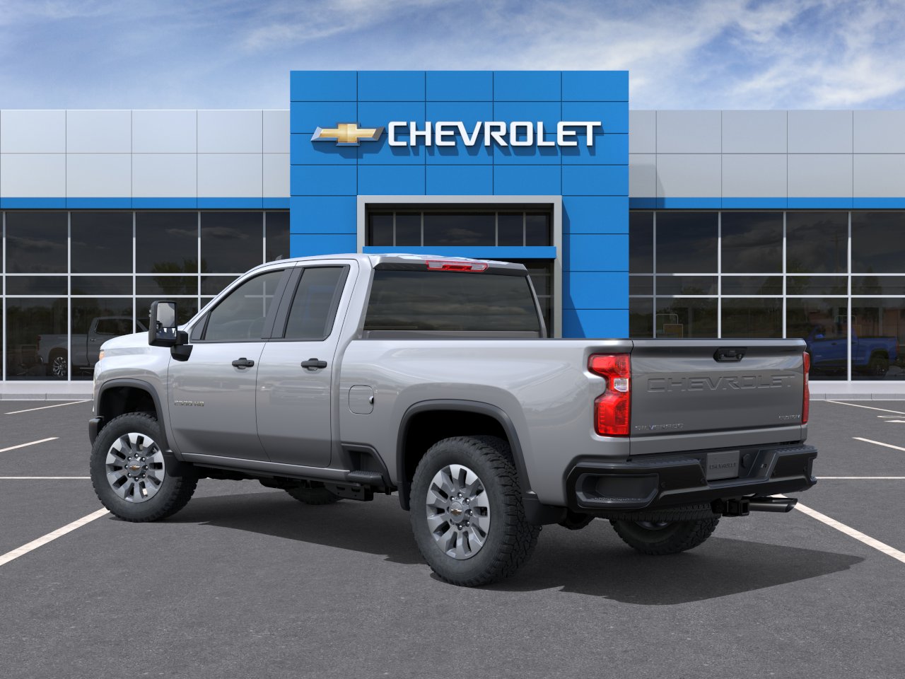 New 2026 Sterling Gray Metallic Chevrolet Custom image 3