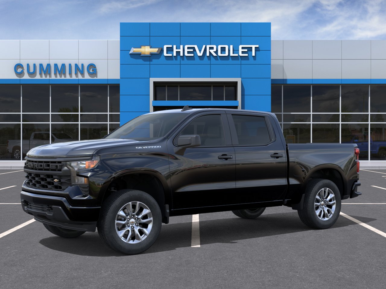 New 2026 Black Chevrolet Custom image 3