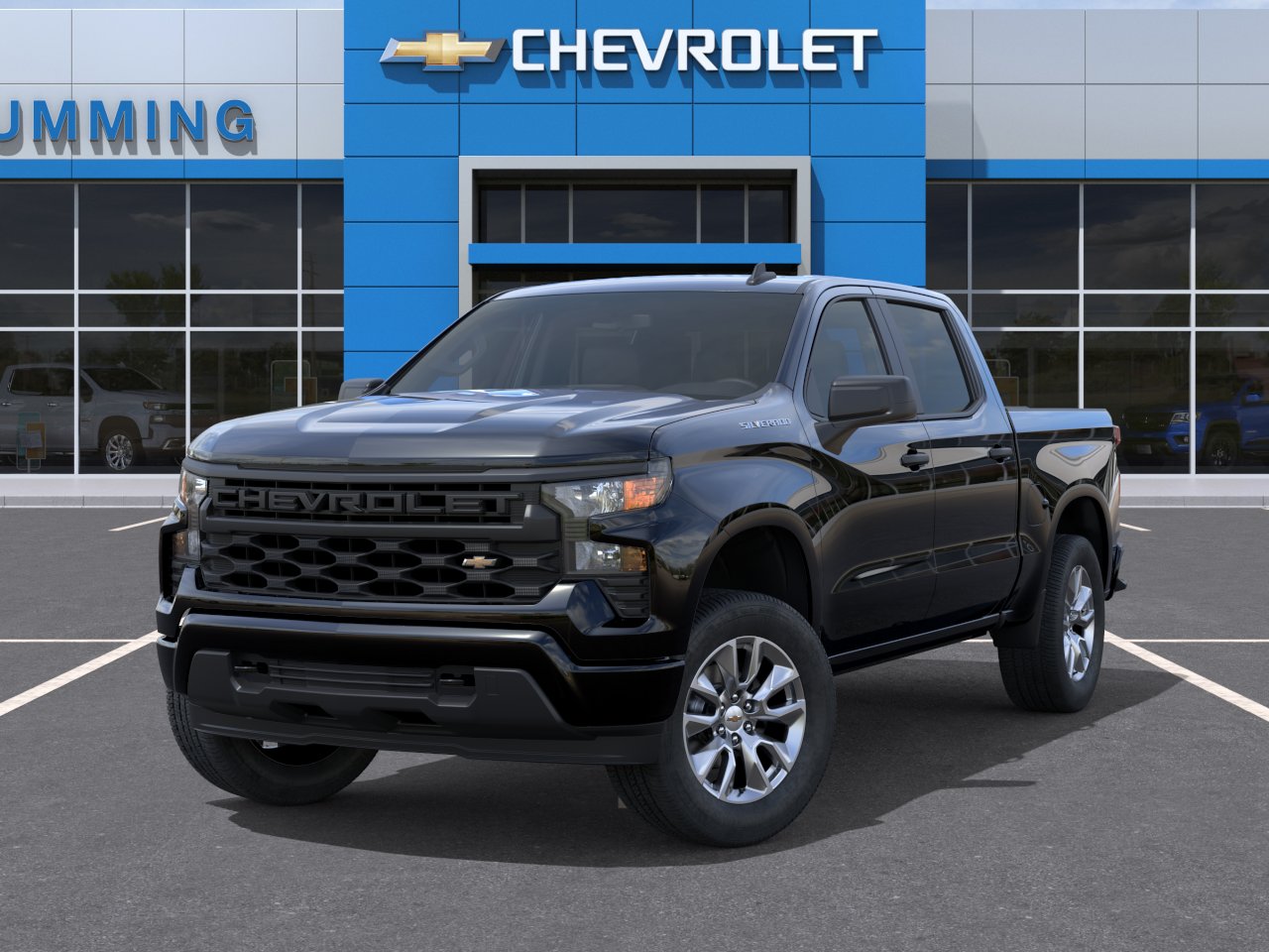New 2026 Black Chevrolet Custom image 7