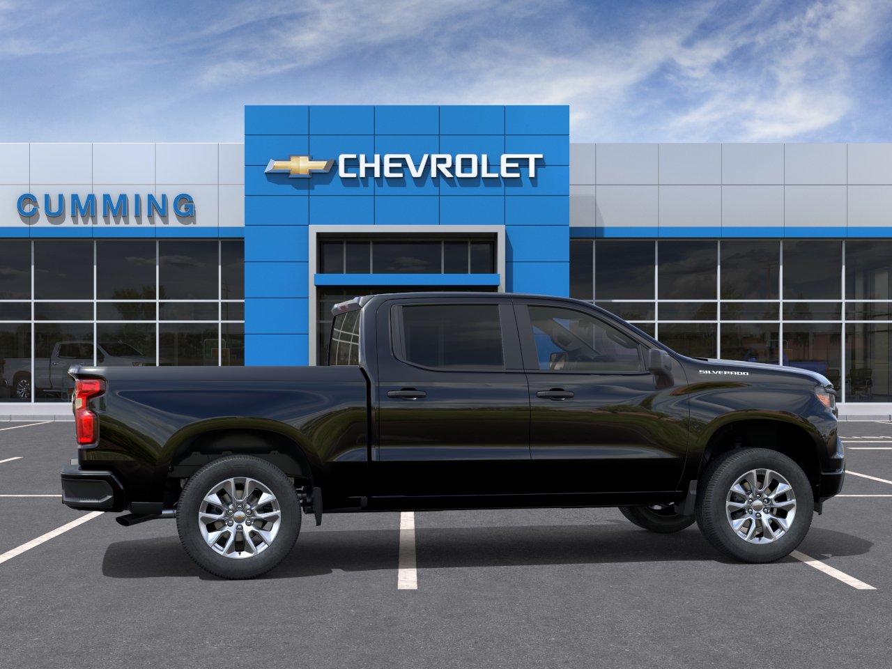 New 2026 Black Chevrolet Custom image 6