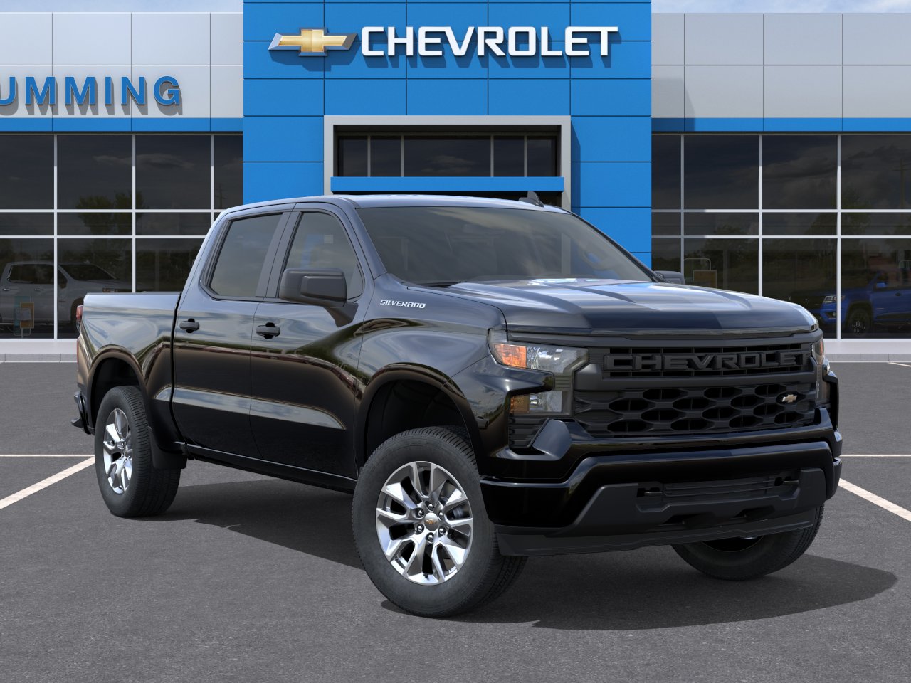 New 2026 Black Chevrolet Custom image 8
