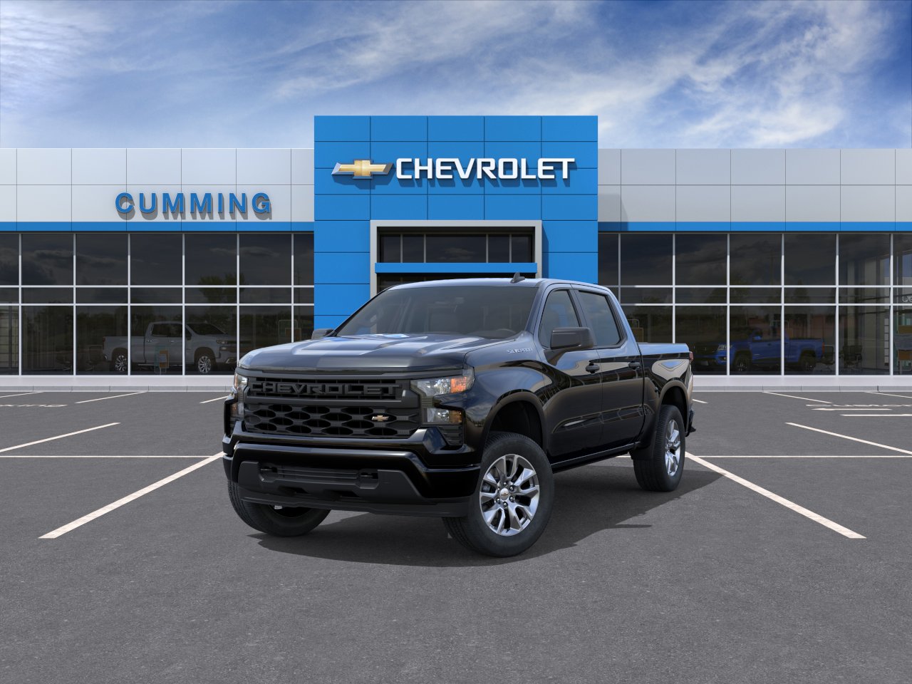 New 2026 Black Chevrolet Custom image 9