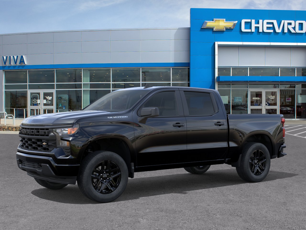 New 2026 Black Chevrolet Custom image 2