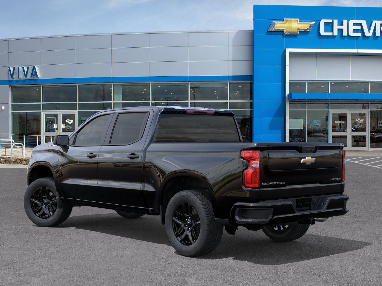 New 2026 Black Chevrolet Custom image 3