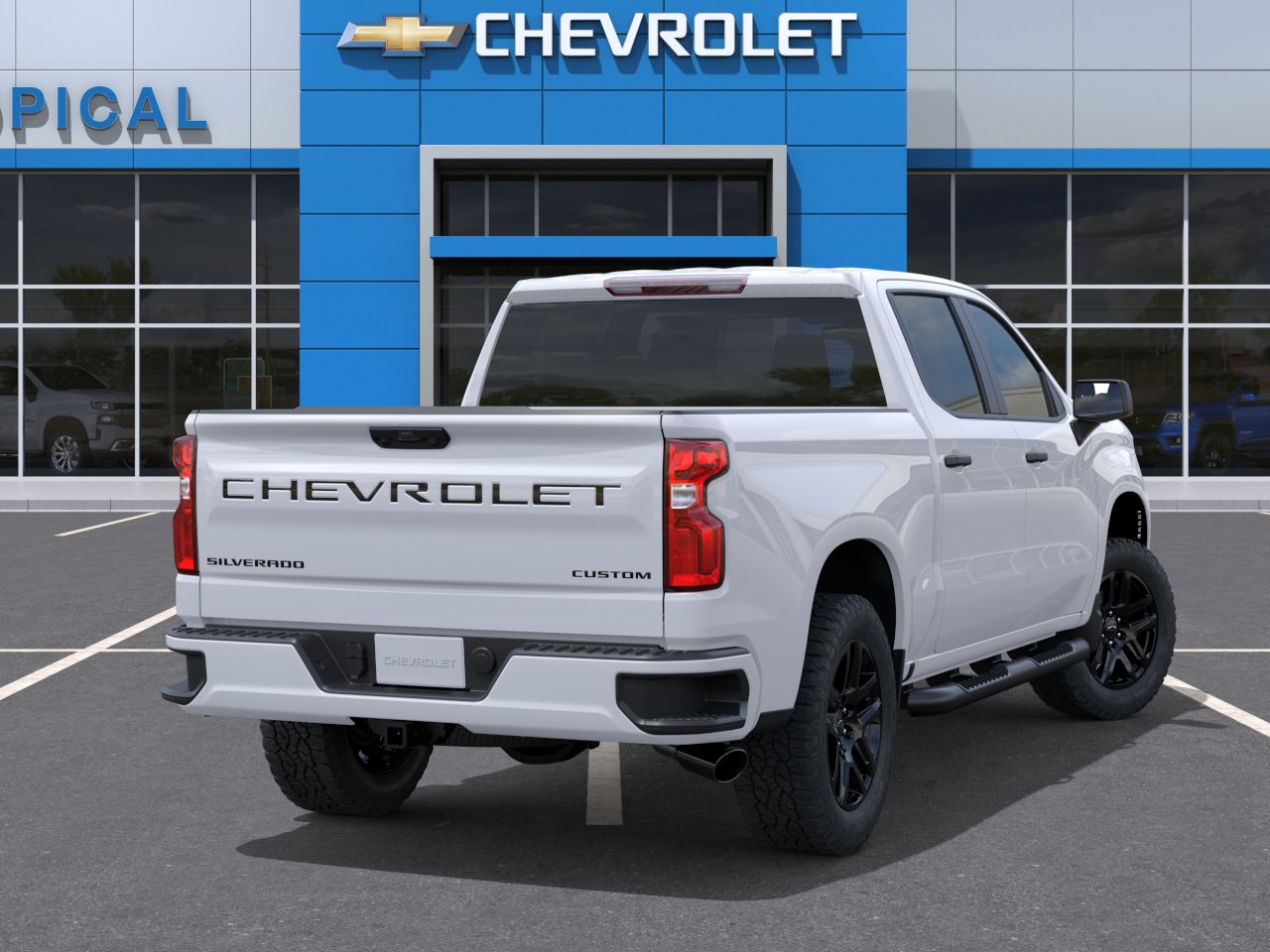 New 2026 Summit White Chevrolet Custom image 4