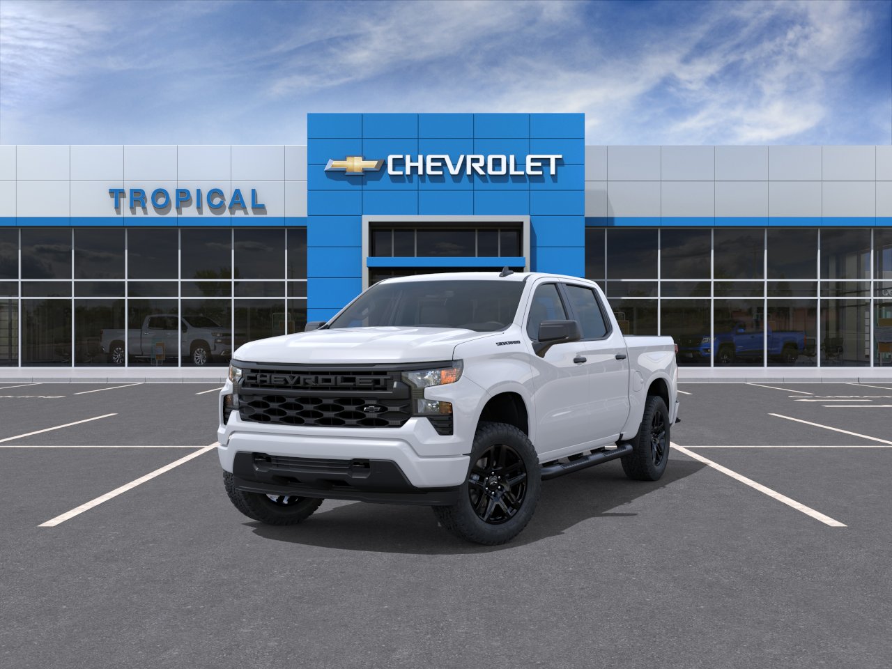 New 2026 Summit White Chevrolet Custom image 8