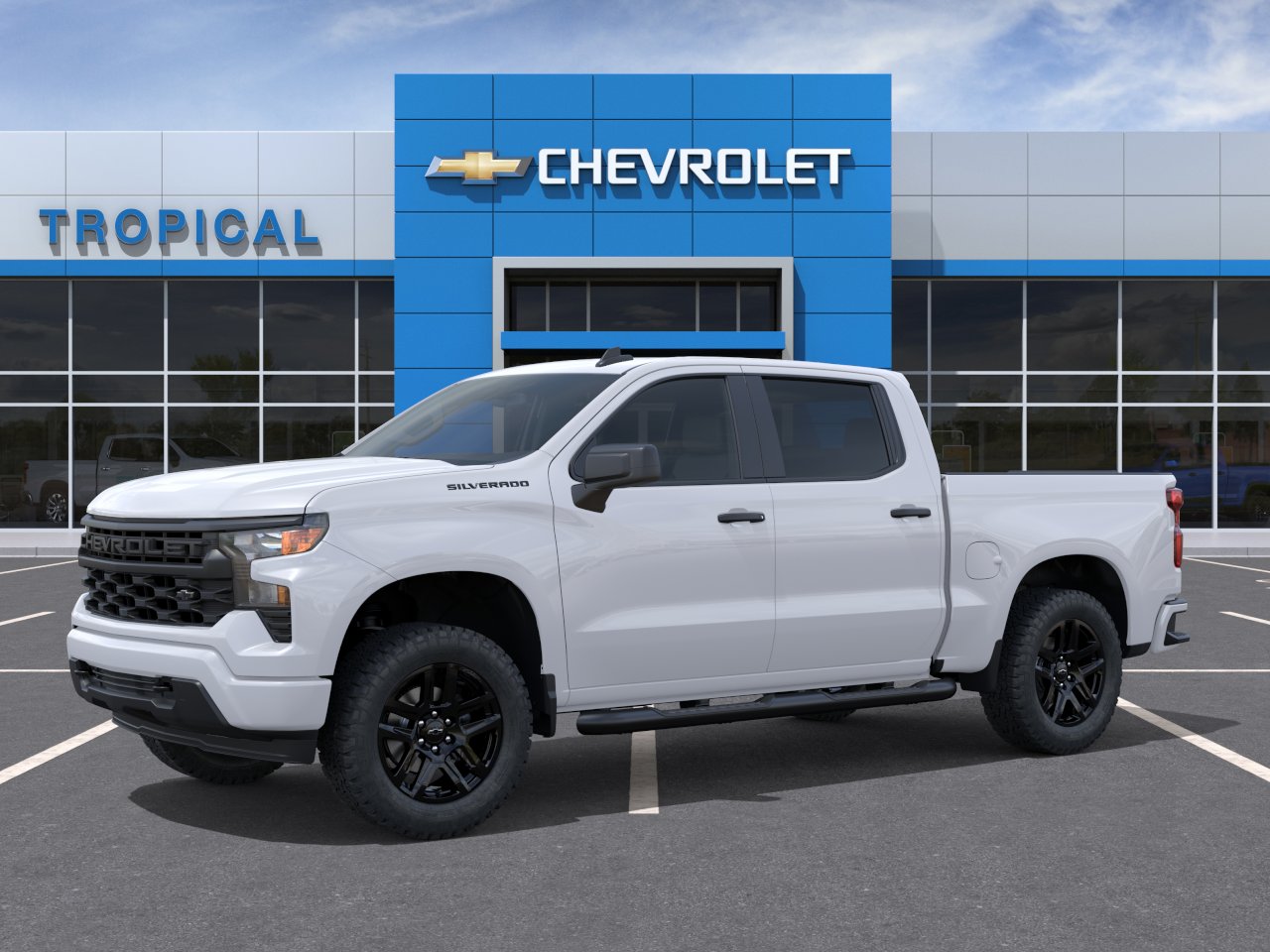 New 2026 Summit White Chevrolet Custom image 2